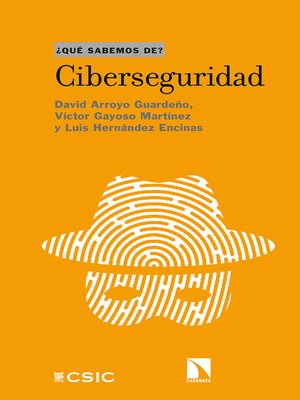 cover image of Ciberseguridad